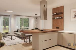 Wohnung Nr. 3: Moderne Erdgeschoss-Gartenwohnung mit Blick auf Schloss Blutenburg – Die vollständige Adresse der Immobilie erhältst du vom Anbieter., 81247 Obermenzing, München – Vorschaubild 1