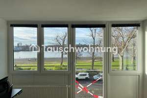 Tauschwohnung: RHEINBLICK / Köln, Innenstadt: Gemütliche 1-Zimmer-Wohnung