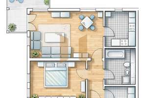 Moderne 2-Zimmer-Wohnung in erster Wasserreihe mit Balkon und direktem Seeblick am Tiefen See – Die vollständige Adresse der Immobilie erhältst du vom Anbieter., 14467 Berliner Vorstadt, Potsdam – Vorschaubild 10
