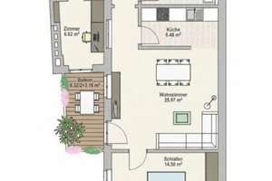 2,5 Zimmer mit Balkon in exzellenter Lage – Linienstraße 73, 10119 Mitte (Ortsteil), Berlin – Vorschaubild 12