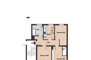 Zimmer 17,05 m² mit Balkon innerhalb einer 3er-WG // 2.OG re, Zimmer 1331 – Robert-Koch-Platz 8, 38440 Wolfsburg – Vorschaubild 10