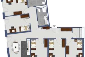 Ankommen, Wohlfühlen, Zuhause sein. Möbliertes Zimmer zum Verlieben. – Ernsthaldenstr. 47, 70565 Höhenrand, Stuttgart – Vorschaubild 8