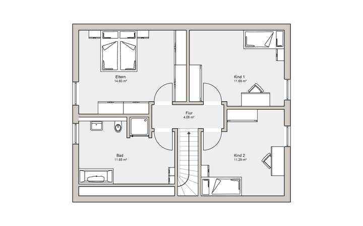 Grundriss Dachgeschoss