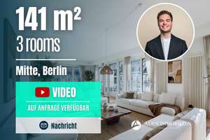 Blick auf den Fernsehturm & bodentiefe Fenster! Exklusive 141-m²-Wohnung! – Dorotheenstr. 34, 10117 Mitte (Ortsteil), Berlin – Vorschaubild 2