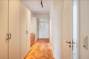 Möbliert: Großzügige Altbauwohnung mit viel Licht und klassischem Charme – Die vollständige Adresse der Immobilie erhältst du vom Anbieter., 80637 Dom Pedro, München – Vorschaubild 10