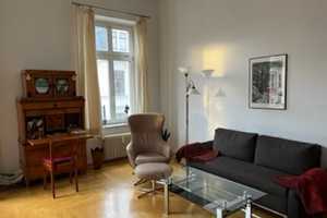 Helle, moeblierte 2-Raum-Wohnung im Waldstrassenviertel in  Leipzig zu vermieten – Tschaikowskistraße 21, 4105 Leipzig – Vorschaubild 1