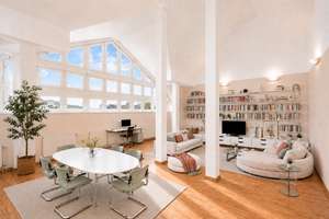 ÜBER DEN DÄCHERN VON TEGEL Loft-Feeling + Aufzug + Terrasse + Kamin