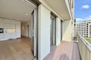 Ab sofort. Wohnung im Repräsentativem Neubauensemble. Concierge, Fitnessraum, Dachterrasse, Stellpl. – Clementine-von-Braunmühl-Weg 0, 81541 Obere Au, München – Vorschaubild 1