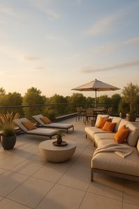 – Typ H – Exklusives Penthouse mit umlaufender Dachterrasse – Erstbezug