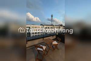 Tauschwohnung: Moderne, großzügige Studio-Wohnung mit großer Terrasse und seh – Die vollständige Adresse der Immobilie erhältst du vom Anbieter., 40477 Pempelfort, Düsseldorf – Vorschaubild 2