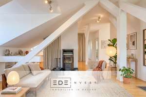 Lichtdurchflutete Dachgeschosswohnung im Loftstil mit Altbaucharme – Die vollständige Adresse der Immobilie erhältst du vom Anbieter., 80337 Am alten südlichen Friedhof, München – Vorschaubild 1