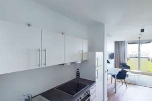 Erstbezug- Möbliert Neubau 1 Zimmer Studio mit Aufzug und Balkon – Allee der Kosmonauten 25A, 10315 Lichtenberg (Ortsteil), Berlin – Vorschaubild 2