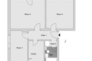 3,0-Zimmer-Wohnung in Kiel Holtenau – Lindenweg 24, 24159 Holtenau, Kiel – Vorschaubild 3