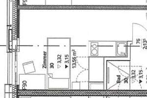 1-Zimmer Wohnung im Unitiy  für Studenten, Azubis, Doktoranden – Landsbergerstr. 441, 81241 Am Westbad, München – Vorschaubild 1