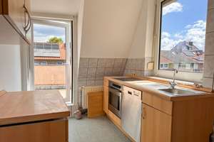 Charmante 2-Zi.-Wohnung mit großer Dachterrasse in ruhiger Lage in Walle