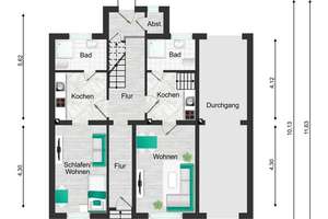 Erdgeschosswohnung als solide Kapitalanlage in zentraler Lage – Die vollständige Adresse der Immobilie erhältst du vom Anbieter., 42277 Oberbarmen, Wuppertal – Vorschaubild 21