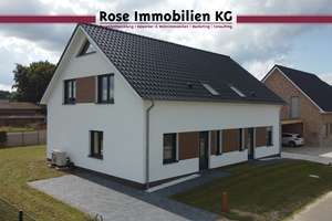 Neubau Doppelhaushälfte KFW40-Standard in ruhiger Wohnlage! – Die vollständige Adresse der Immobilie erhältst du vom Anbieter., 49419 Wagenfeld – Vorschaubild 1