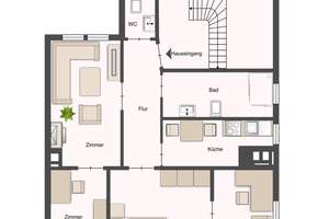 Gründerzeit - Dreifamilienhaus in beliebter Lage – Die vollständige Adresse der Immobilie erhältst du vom Anbieter., 70199 Heslach, Stuttgart – Vorschaubild 15