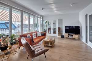 RIVIERA NIZZA am BelsenPark: 4-Zi-ETW im 4. OG. Lift. EBK. Parkett. 2 Bäder. Balkon. TG auf Wunsch. – Theo-Champion-Straße xx, 40549 Oberkassel, Düsseldorf – Vorschaubild 14