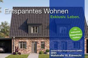 Exklusive Neubau-Doppelhaushälften in Edewecht – Wallstraße 18c-f, 26188 Edewecht – Vorschaubild 1