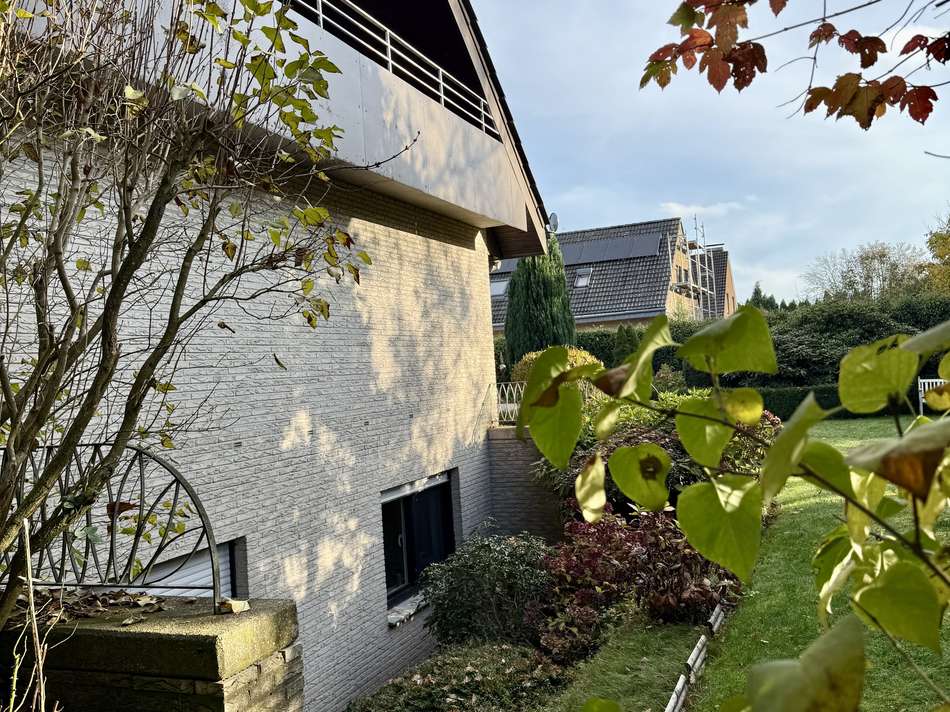 Abböschung zum Souterrain