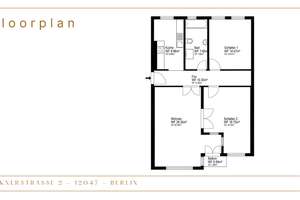⭐ Beautiful 3 room Altbau moments from Maybachufer.  Traditional charm meets modern comfort ⭐ – Bürknerstrasse 2, 12047 Neukölln (Ortsteil), Berlin – Vorschaubild 14