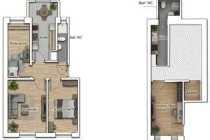 Provisionsfreie Wohnung mit zusätzlichem Wohnbereich nahe Milaneo & Killesberg – Mönchhaldenstr 105, 70191 Mönchhalde, Stuttgart – Vorschaubild 11