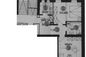 Ideal geschnittene Wohnung sucht neue Mieter, mit Einbauküche. – Ludwig-Kirsch-Straße 32, 9130 Sonnenberg, Chemnitz – Vorschaubild 6