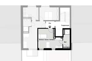 Kompakte  1-Zimmer-Wohnung (WE09) | barrierefrei zum Innenhof! | Vermietung ab dem 01.04.26 – Die vollständige Adresse der Immobilie erhältst du vom Anbieter., 41061 Gladbach, Mönchengladbach – Vorschaubild 3