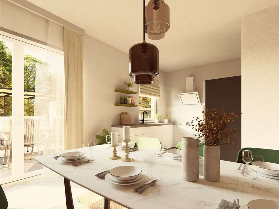 Ansicht Esszimmer