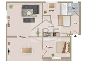 Zeitgemäß wohnen: Umfangreich sanierte Wohnung mit Balkon und Doppelgarage – Die vollständige Adresse der Immobilie erhältst du vom Anbieter., 57074 Kaan-Marienborn, Siegen – Vorschaubild 12