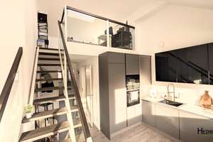 Moderne & edle Dachgeschosswohnung mit großem SÜD-Balkon (19m²) - 5 Gehminuten vom Feldmochinger See – Karlsfelder Str. 38 C, 80995 Feldmoching, München – Vorschaubild 7