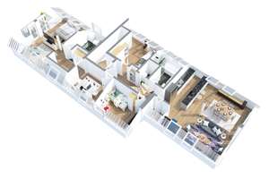 Penthouse 4,5 Zimmer mit Option für Einliegerwohnung (Vermietung / Kinder / Pflege) – Heimgartenstraße 11, 82110 Germering – Vorschaubild 19