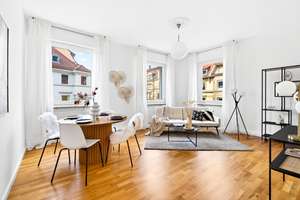 Lichtdurchflutete stylische 3-Zimmer-Altbauwohnung mit Balkon in S-West, Bestlage, provisionsfrei – Die vollständige Adresse der Immobilie erhältst du vom Anbieter., 70193 Rosenberg, Stuttgart – Vorschaubild 4