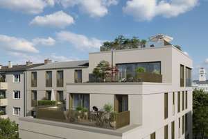 Isarwohnung mit Museumsblick, ca. 30 m² Dachterrasse und Balkon – Zeppelinstraße 49-51, 81669 Untere Au, München – Vorschaubild 2
