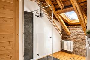 Möbliertes Designer Penthouse mit Sauna, Aufzug und Loggia – Simonsstraße 23, 42117 Elberfeld West, Wuppertal – Vorschaubild 5