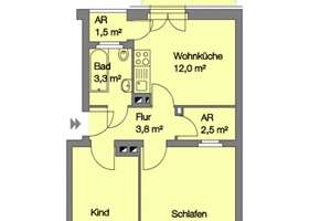 Balkon ins Grüne * Nordstadt * nähe U-bahn – Schmalkaldener Str. 8, 90491 Schoppershof, Nürnberg – Vorschaubild 3
