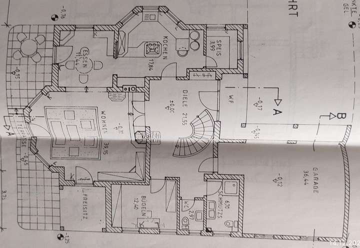 Grundriss Erdgeschoß