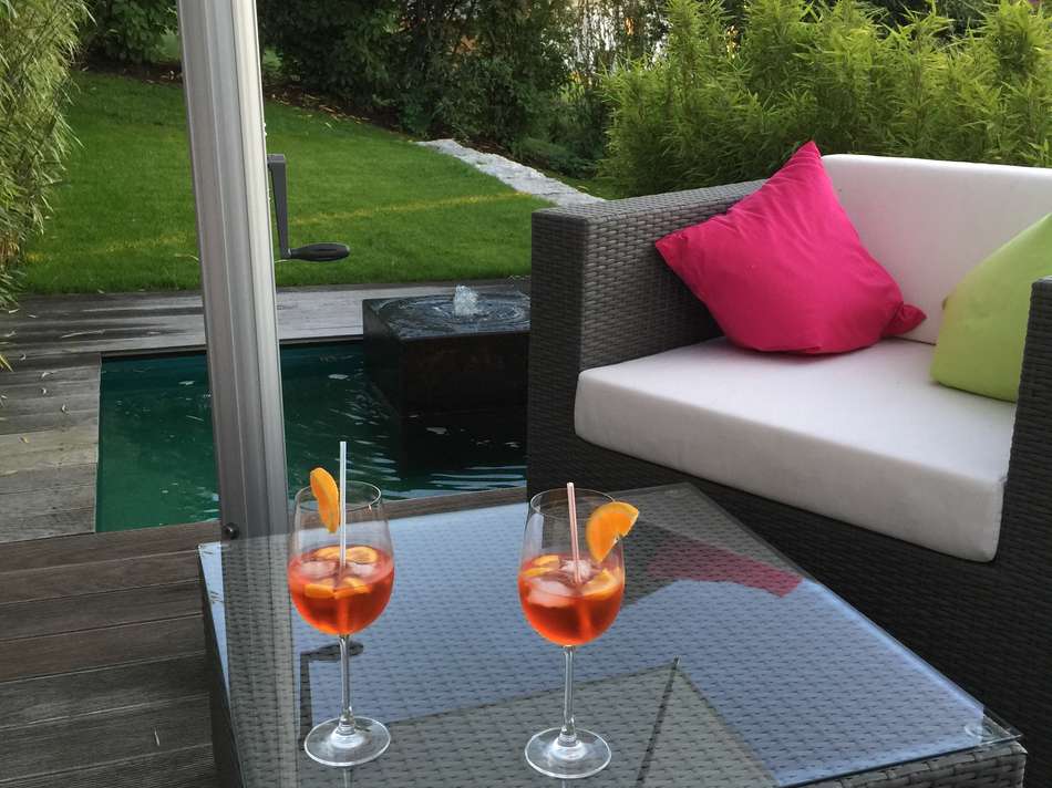 Obere Gartenterrasse