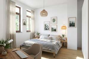 + Frisch Renovierte und helle 2-Raum-Wohnung mit Balkon, Tageslichtbad, Einbauküche in Gohlis-Süd + – Georg-Schumann-Straße 149, 4155 Gohlis-Süd, Leipzig – Vorschaubild 10