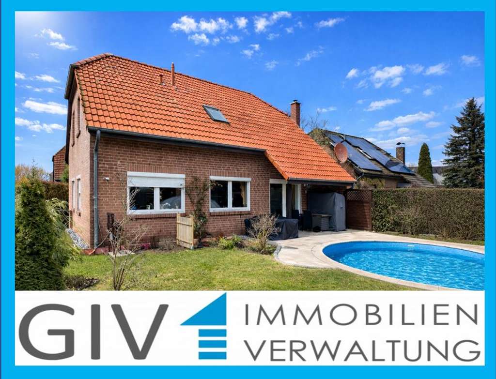 Immobilie in Plate - Einfamilienhaus mit Pool in ruhiger Wohnlage - Bild 0