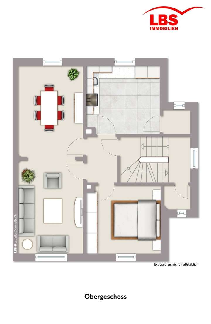 Grundriss Obergeschoss