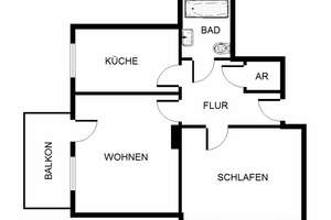 Jetzt frei! 2-Zimmer-Wohnung in Gelsenkirchen Hassel – Wiebringhausstraße 37, 45896 Hassel, Gelsenkirchen – Vorschaubild 7