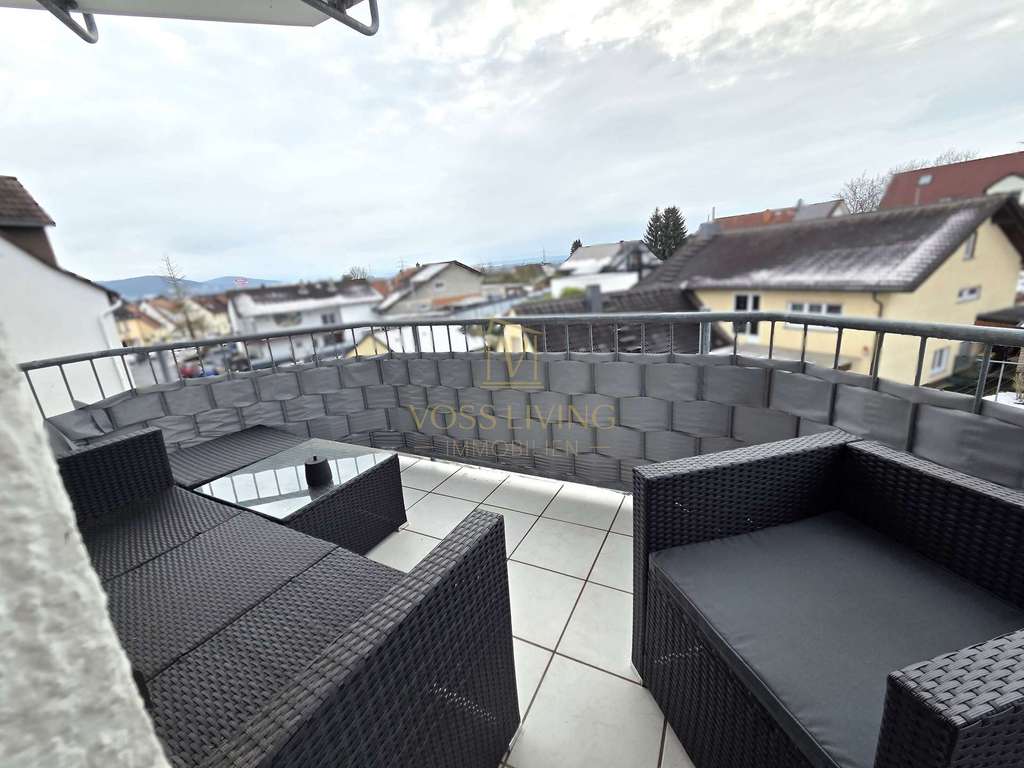 Immobilie in Gründau - Gepflegte 3 Zimmer Wohnung mit Balkon + 2 KFZ Stellplätzen + Weitblick | bezugsfrei - Bild 4