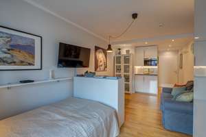 Traumhaft möbliertes Apartment mit Südbalkon in Top Lage in der Isarvorstadt – Tumblingerstraße 56, 80337 Am Schlachthof, München – Vorschaubild 5