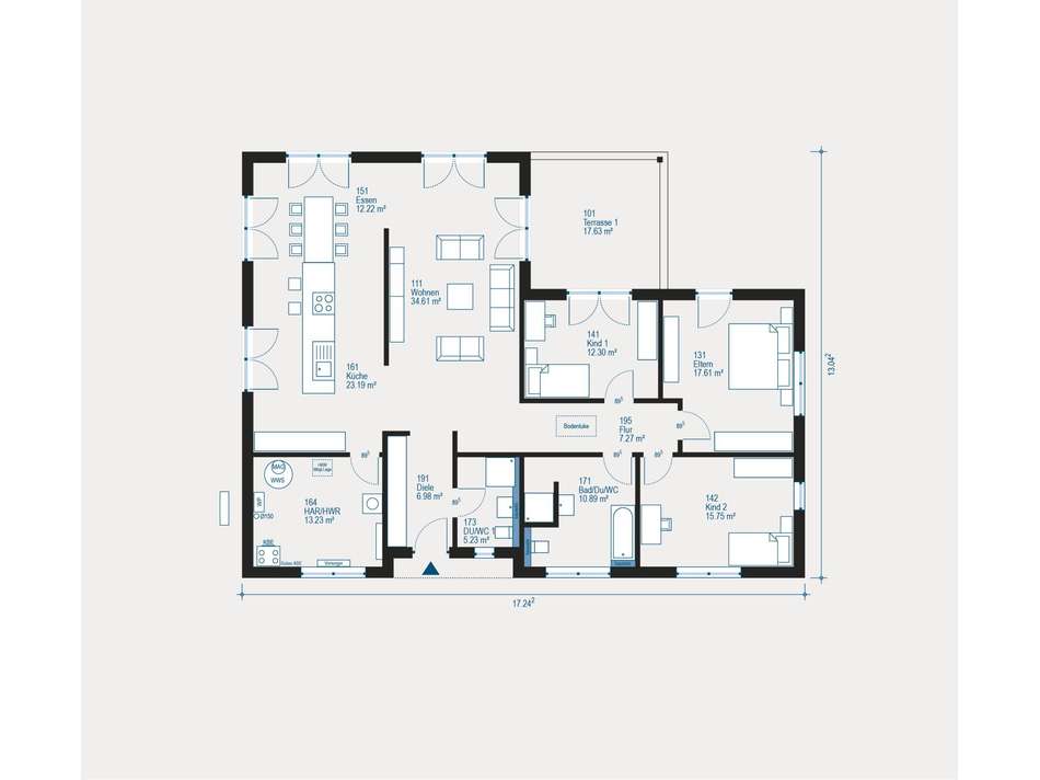 Modernes Traumhaus