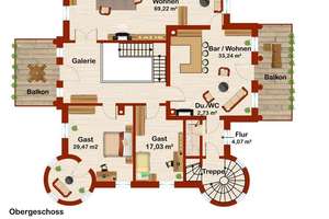 Schlossvilla Unikat - neu erbaut – Die vollständige Adresse der Immobilie erhältst du vom Anbieter., 95030 Innenstadt, Hof – Vorschaubild 68