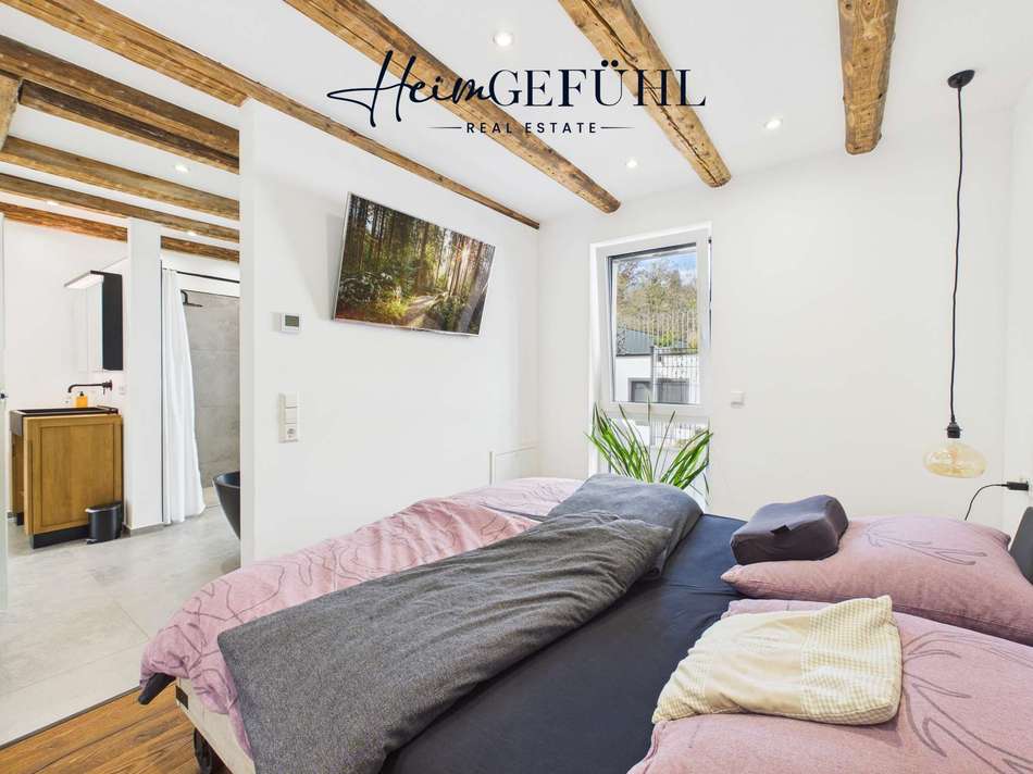 Schlafzimmer Detailaufnahme