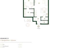 ULI VOGELER GmbH *NEU* ZUHAUSE IST ES AM SCHÖNSTEN - stillvolle 2-Zi.-WE im 1. OG m. Loggia (WE 2.3) – Am Eichenplatz 16, 22549 Osdorf, Hamburg – Vorschaubild 8