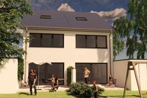DHH, Effizienzklasse A+, KfW 40 mit PV-Anlage, Fußbodenheizung, inklusive Grundstück – 40489 Angermund, Düsseldorf – Vorschaubild 2